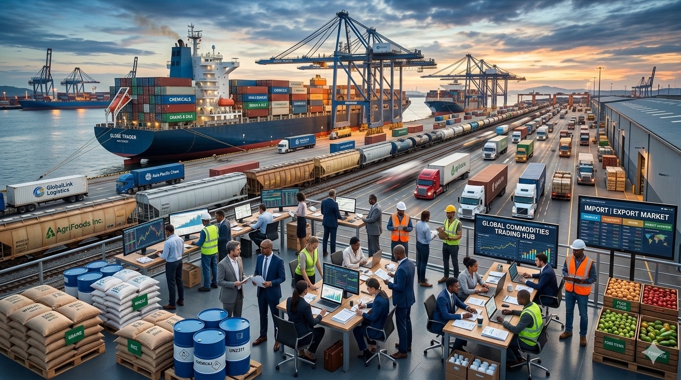 Commodity trade and logistics